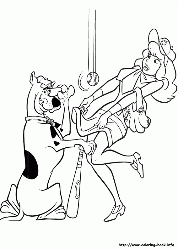 Scooby Doo kolorowanki